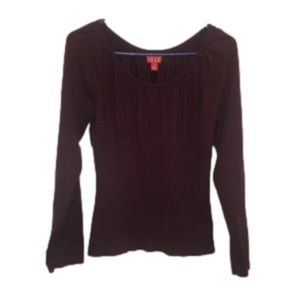 ELLE knit long sleeve sweater